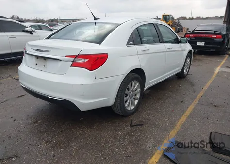 2012 Chrysler 200 Touring из США, поврежденный, VIN 1C3CCBBB4CN206030